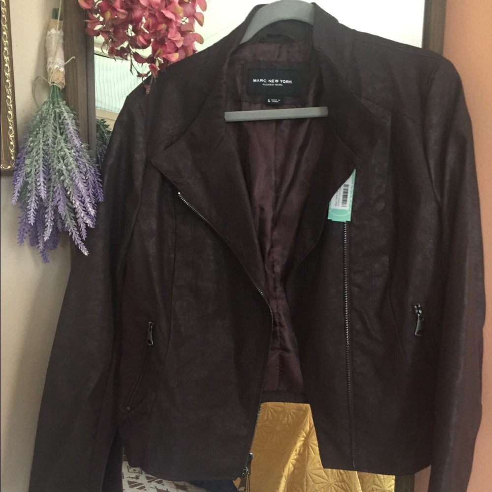 Marc New York Leather Jacket